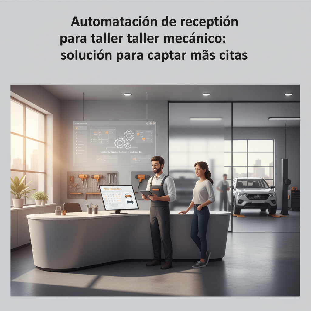 Automatización de recepción para taller mecánico