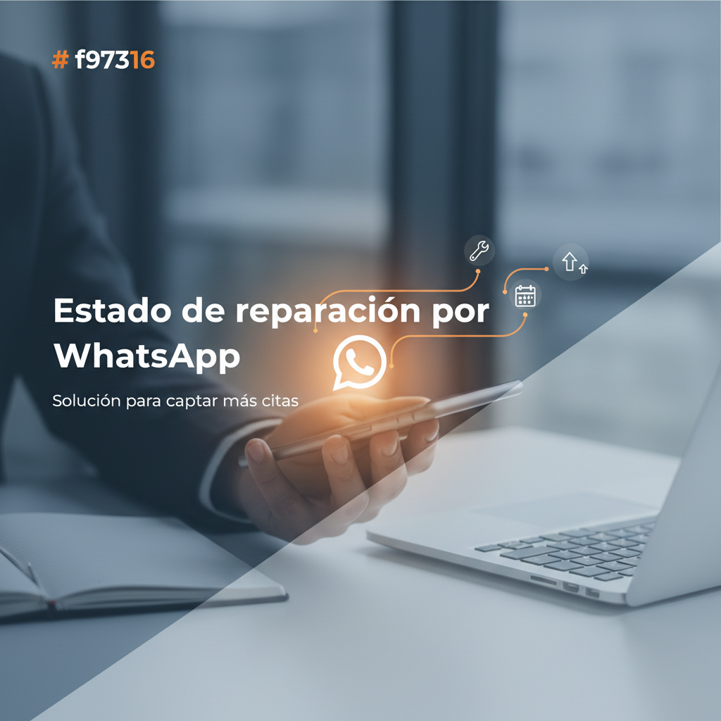 Estado de reparación por WhatsApp: solución para captar más citas