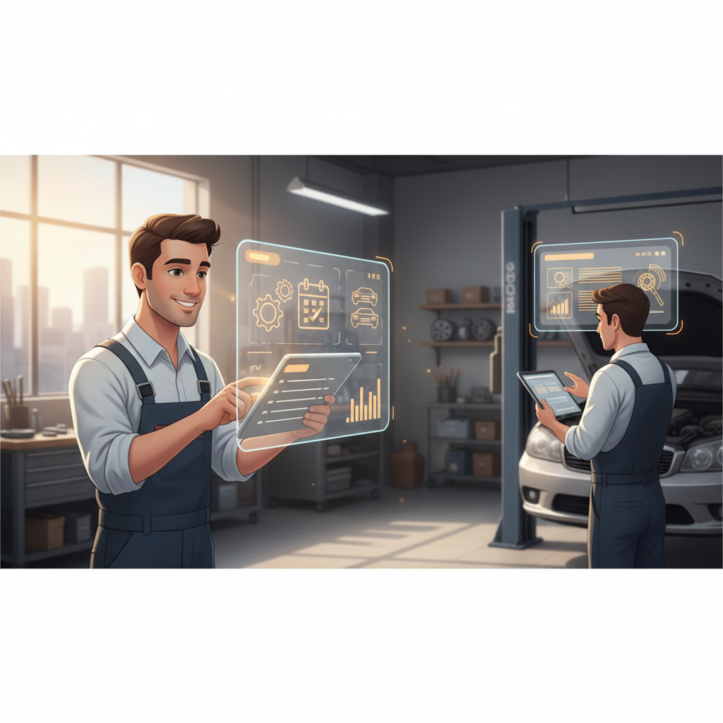 Herramienta digital para talleres mecánicos