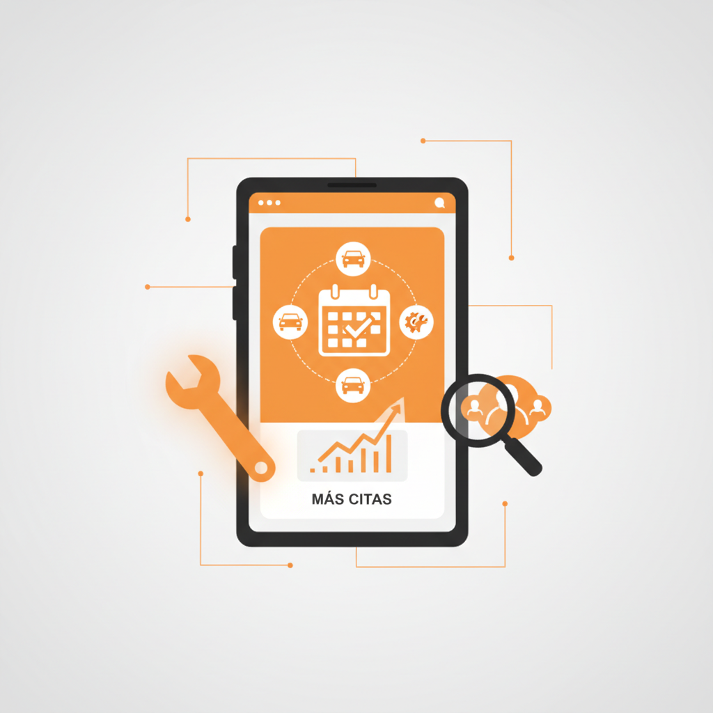 Herramienta digital para talleres mecánicos: solución para captar más citas