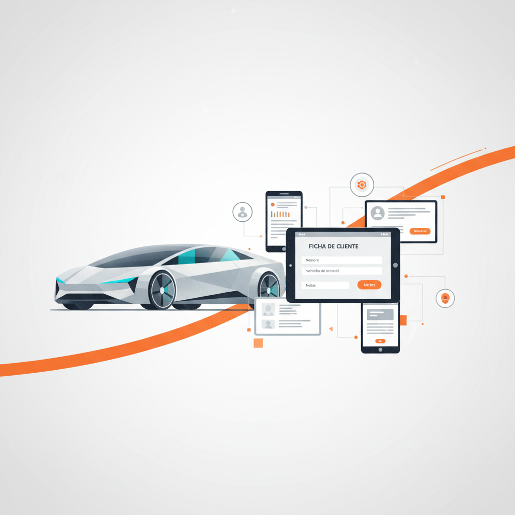 Plantilla de ficha de cliente para automoción: recurso práctico para captar y organizar clientes