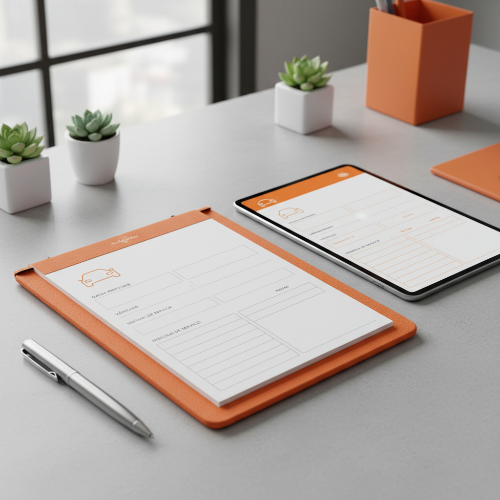 Plantilla de ficha de cliente para clientes de taller: recurso práctico para captar y organizar clientes