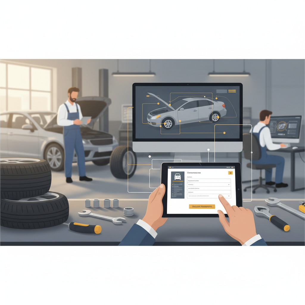 Presupuesto online para taller automotriz