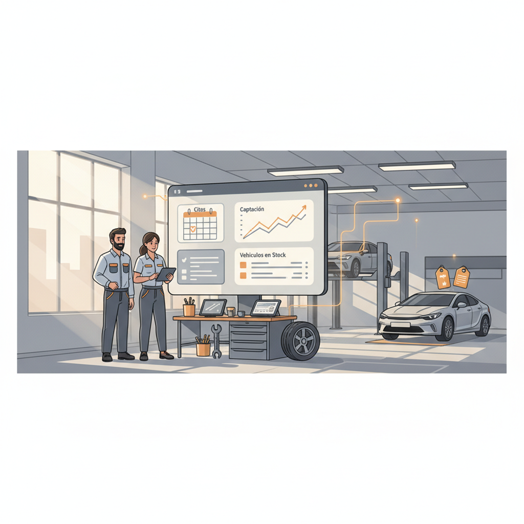 Sistema para taller y compraventa de coches